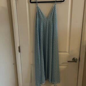 RESA Light Blue Floral Maxi Dress